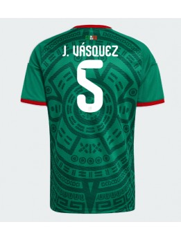 Billige Mexico Johan Vasquez #5 Hjemmedrakt VM 2026 Kortermet